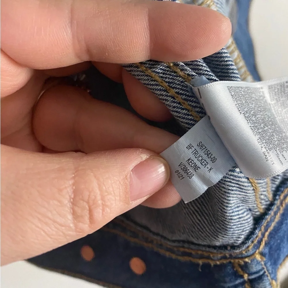 Old Navy - Boy Friend Blue Jean jacket - Picture 9 of 9